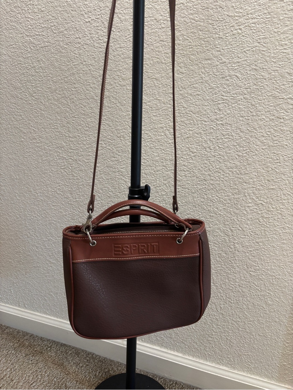 VINTAGE 2 way ESPRIT BAG - Picture 2 of 16